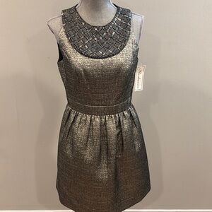 Shoshanna Bronze evening short Dress
